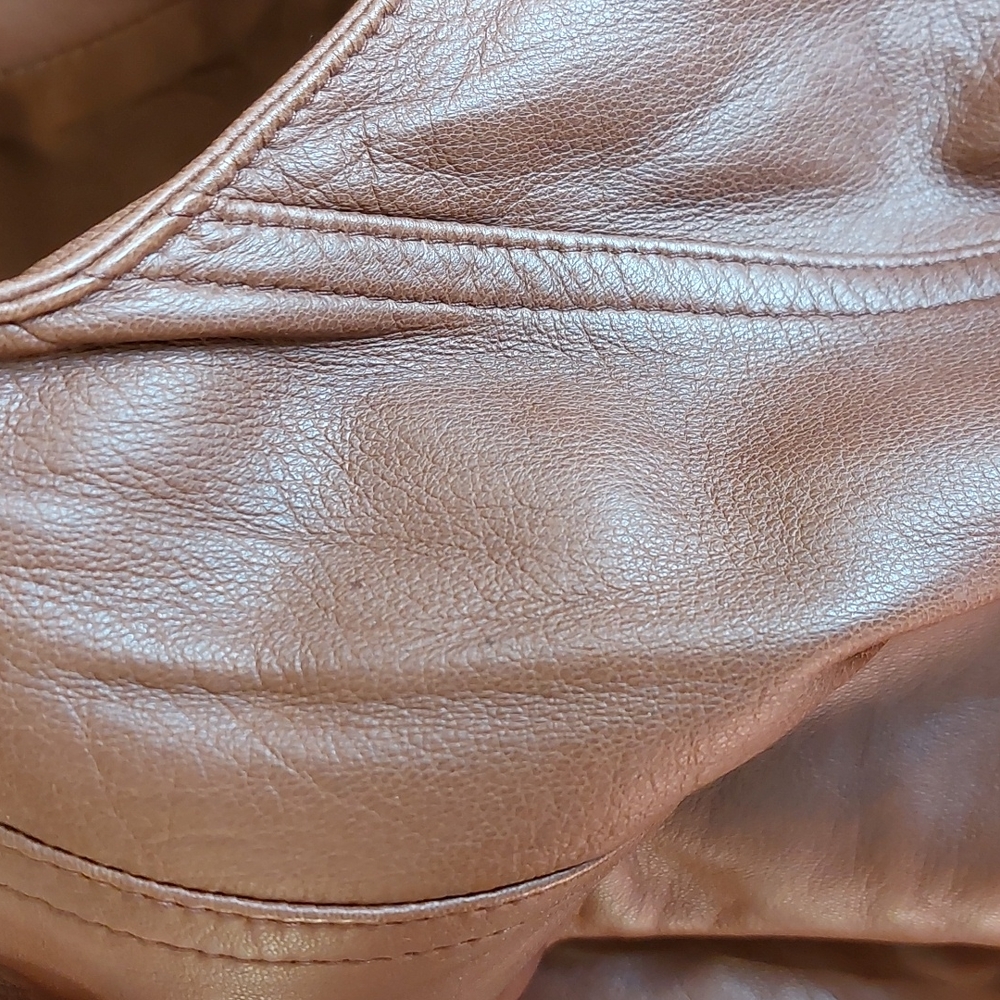 Vintage Louis Feraud Leather Vest - Picture 14 of 14